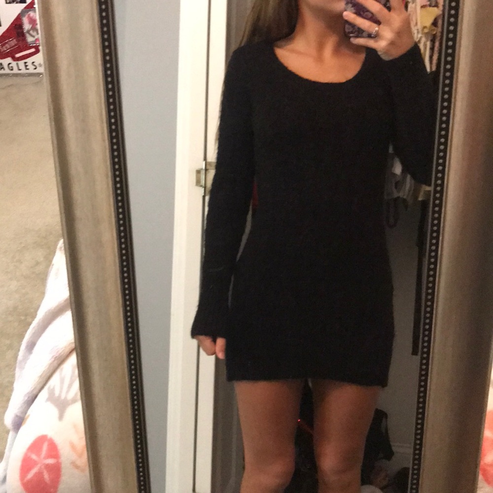 Black Sweater Dress